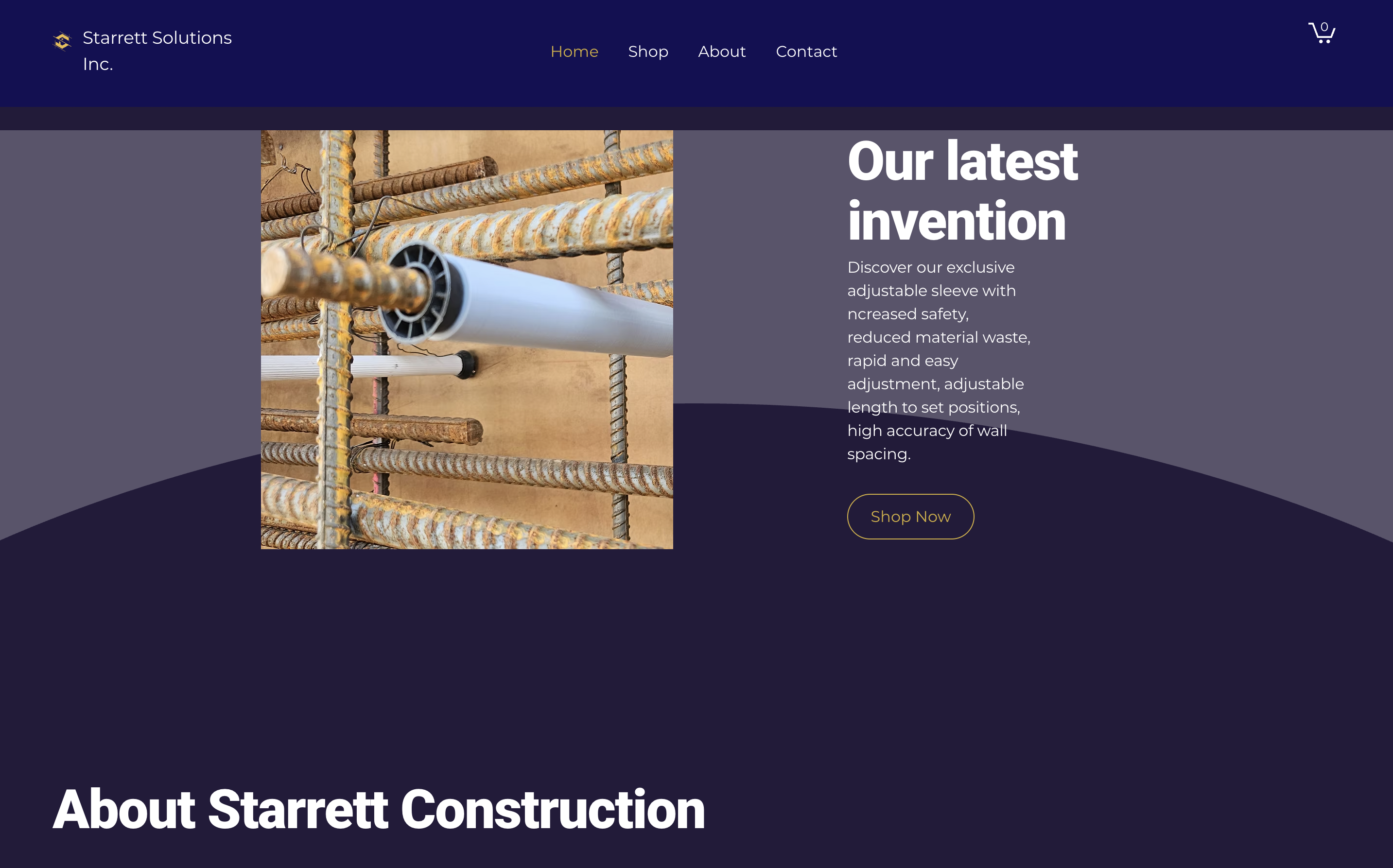 Starrett Construction Solutions Web Development
